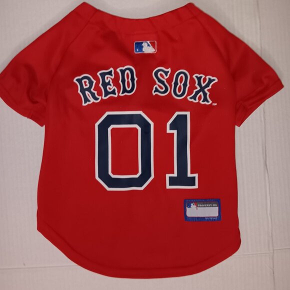 PETS FIRST MLB BOSTON RED SOX JERSEY - Picture 2 of 9